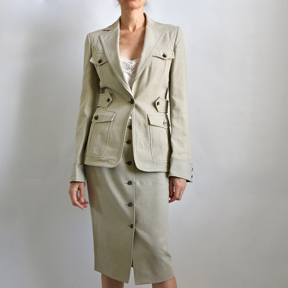 VALENTINO Roma Belted Jacket - Picture 3 of 8